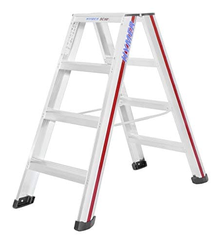 Image of Hymer 602408 Step Ladder SC 60 4 x 2 Steps Aluminium