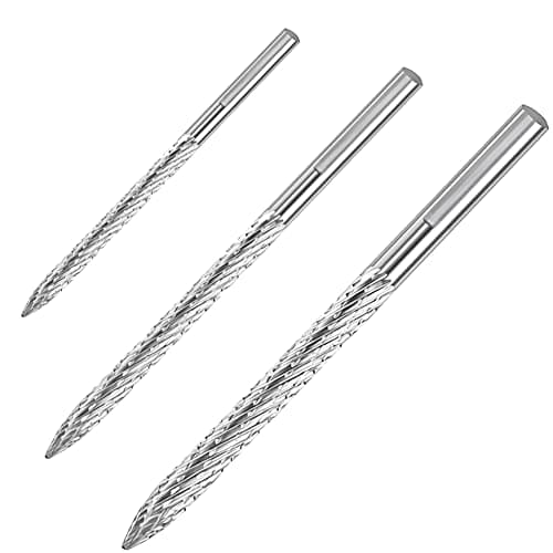 Image of Iegefirm 3 Pack Tyre Drill Sizes, Tyre Repair, Carbide Drill, Tyre Patch, Plug Cutter, Wire Cutter, Reamer, Drill