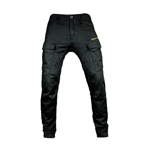 Image of John Doe Cargo Stroker-XTM Men's Motorcycle Trousers Black
