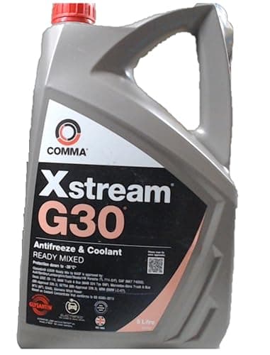 Image of Comma XSM5L Xstream G30 Antifreeze and Coolant Ready Mixed, 5 Liter, Grey