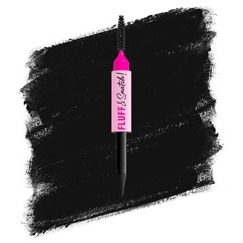 Image of NYX Professional Makeup Fluff & Snatch Brow Powder Pen, 24H Longwear Cream-to-Powder Eyebrow Tint, Smudge-Proof & Transfer-Resistant Soft Matte Finish, Diffused Natural, Shade: 08