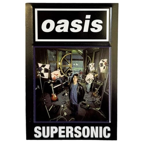 Image of Oasis Live 25 Supersonic Single Fridge Magnet