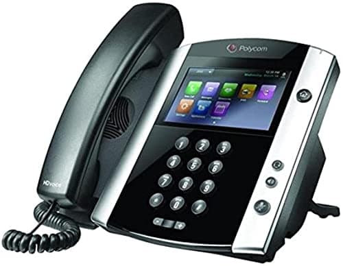 Image of Polycom VVX 601 HD Business Media IP Desk Phone optimised for SFB (No PSU)
