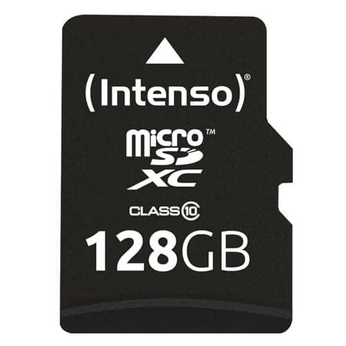 Image of Intenso Micro SDXC 128GB Class 10 microSD Card incl. Adapter, Black