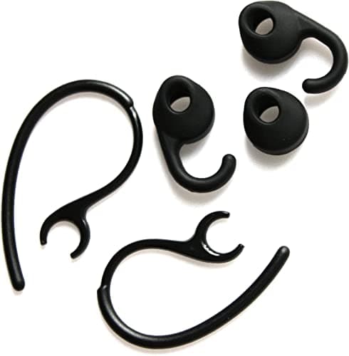 Image of XINXUSONG New 3pcs Gel Ear Bud Earbuds tip + 2pcs Ear Hook Loop earhooks Replacement for Jabra EASYCALL EASYGO Clear USA Cell Phones Parts