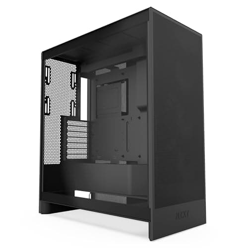Image of NZXT H7 Flow | Mid-Tower ATX Airflow Case | Supports 3 x 120mm Fans in Bottom for Direct GPU Cooling | Includes 3 x 120mm Front Fans | 420mm Front Radiator Support | Cable Management | Black