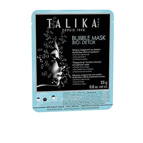 Image of Talika Bubble Mask Bio Detox - Oxygenation & Anti-Pollution Face Mask - Foaming Action Microbubble Detox Mask - Purifying & Protecting Beauty Sheet Mask