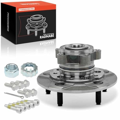 Image of Frankberg 1x Wheel Hub Front Left Right with integrated ABS Sensor Compatible with Tourneo Custom V362 Bus F3 2.0L 2.2L 2012-2023 Replace# 2168129