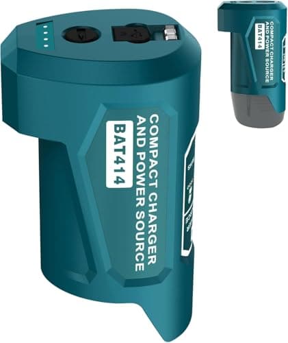 Image of Bosch 12V Battery Power Adapter: Type-C Input, USB & DC Output for Heating Coat