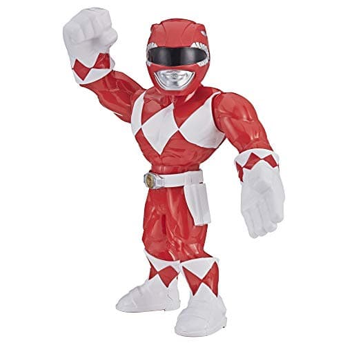Image of Playskool Heroes Mega Mighties Power Rangers Red Ranger 10-inch Figure