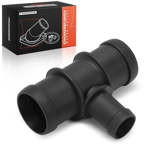 Image of Frankberg Heater Manifold Pipe Water Coolant Flange Compatible with A3 8L1 A6 4F2 Golf V 1K1 P.a.s.s.a.t 362 3C2 Polo 6C1 6R1 Leon 1M1 1P1 Replace# N90692901