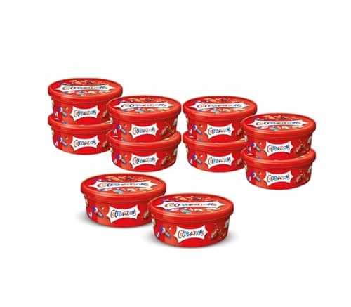 Image of Celebrations Milk Chocolate & Biscuit Bars Sharing Tub 500g Pack of 10
