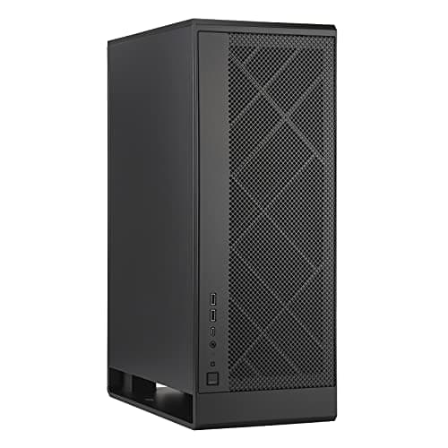 Image of SilverStone Technology ALTA G1M, Black, Micro-ATX tower with stack effect design, 180mm x 1 Air Penetrator fan included, SST-ALG1MB