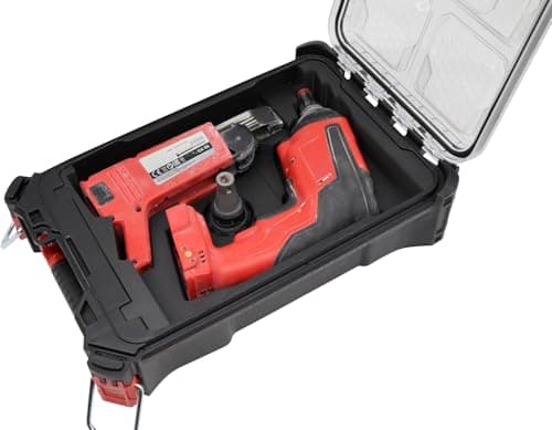 Image of Compatible with MILWAUKEE Packout Compact - 3D Printed PLA+ Insert for the Screw Gun | Organiser for Packout Box - Safe, & Robust (Screw Gun)