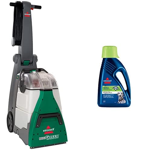 Image of BISSELL Big Green | Upright Carpet Cleaner | Professional- 48F3E & Wash & Protect Formula | for Use with All Leading Upright Carpet Cleaners | Removes Pet Stains & Odours | 1087N, Plastic