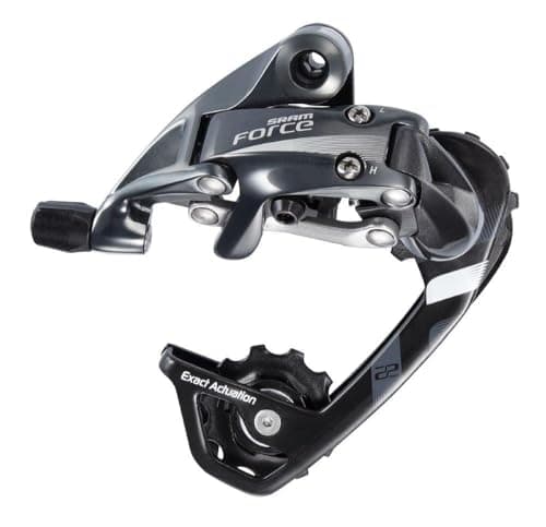 Image of Sram Road Force22 11 Speed Medium (WiFli) Cage Rear Derailleur, Black