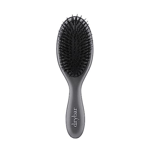 Image of Drybar Bristle Hair Brushes - The Flat Mate range || Handcrafted boar bristle brush, premium boar and nylon bristles, lightweight imported beechwood, helps condition & add shine || All hair types