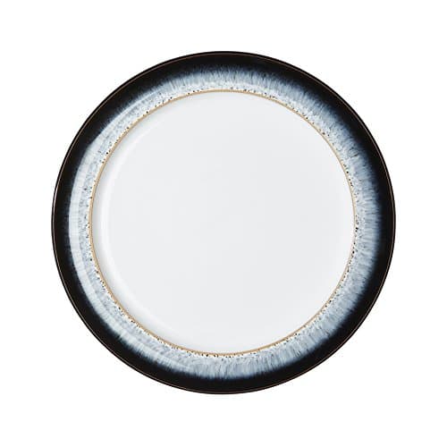 Image of Denby Halo, 4Piece, Set of 4 Wide Rimmed Salad Plates