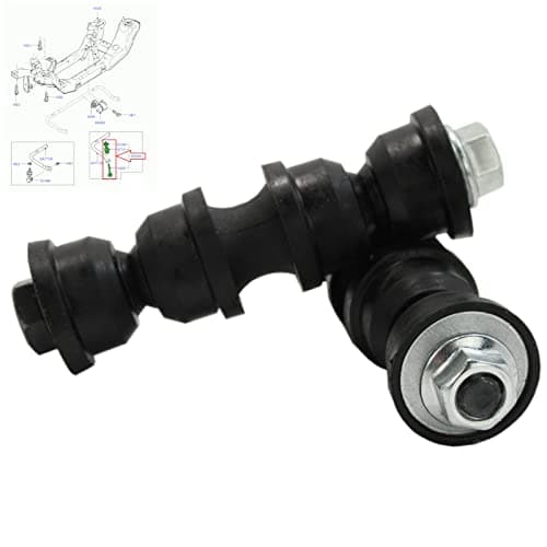 Image of BIAREN Rear Stabiliser Anti Roll Bar Drop Links Rod For Ford Focus Mk2 Mk3 C-Max Volvo C30 S40 V40 V50 1719542 30760236