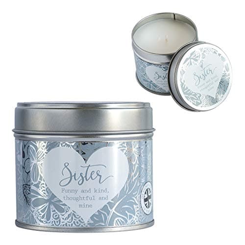 Image of Arora Said with Sentiment-Candle in A Tin Sister, Multicolour, One Size, 7356