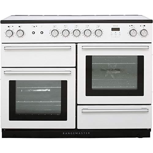 Image of Rangemaster NEX110EIWH/C Nexus 110 Induction White 110cm Electric Range Cooker