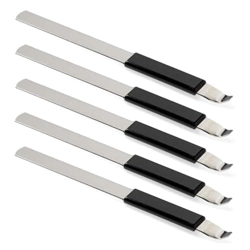 Image of 2-in-1 Paint Can Opener and Stir Stick, Pack of 5 – Professional-Grade Stainless Steel Paint Mixing Tool with Ergonomic Handle