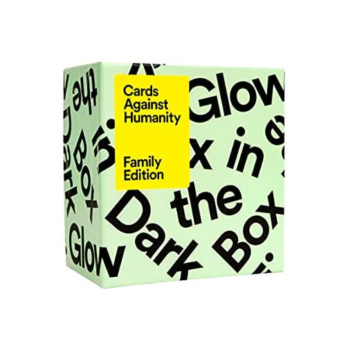 Image of Cards Against Humanity Family Edition: Glow in The Dark Box • 300-Card Expansion