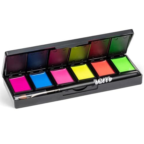 Image of Red Carpet Manicure Cream Nail Gel Palette, Brite Lite, 6 Neon Shades, 21+ Days Wear, LED Cured