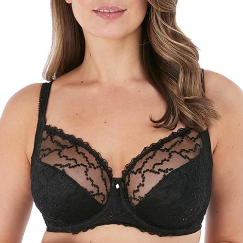 Image of Fantasie Ana Side Support Bra Black Black 34GG