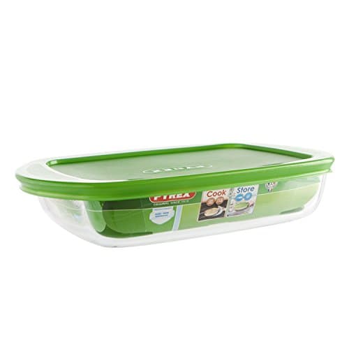Image of Pyrex C&S Basic Rectangular Dish with Lid 15 x 23 x 4.5 cm