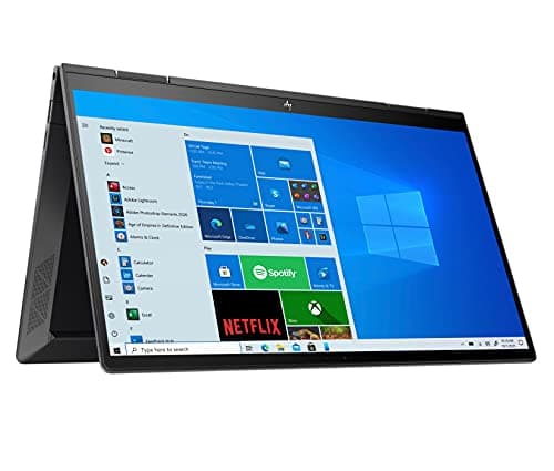 Image of HP ENVY x360 13.3" 2-in-1 Laptop PC 13-ay0008sa, Touch Screen, AMD Ryzen 5, 8GB RAM, 256GB SSD, FHD, Nightfall black