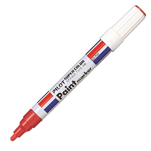 Image of Pilot Paint Marker Wide-Tip Permanent Marker Pen red