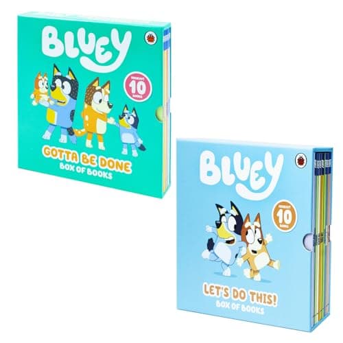 Image of Bluey lets Do This! & Bluey Gotta Be Done! 20 Book Collection Box Set by Bluey