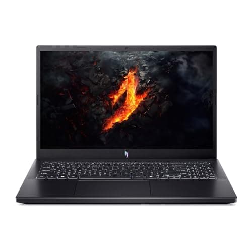 Image of acer Nitro V 15 ANV15-41-R4HB Gaming Laptop - (AMD Ryzen 7 7735HS Octa Core CPU | 16GB DDR5 RAM | 512GB NVMe SSD | NVIDIA GeForce RTX 4050 6GB GPU | Full HD 144Hz Display | Windows 11 Home) - Black