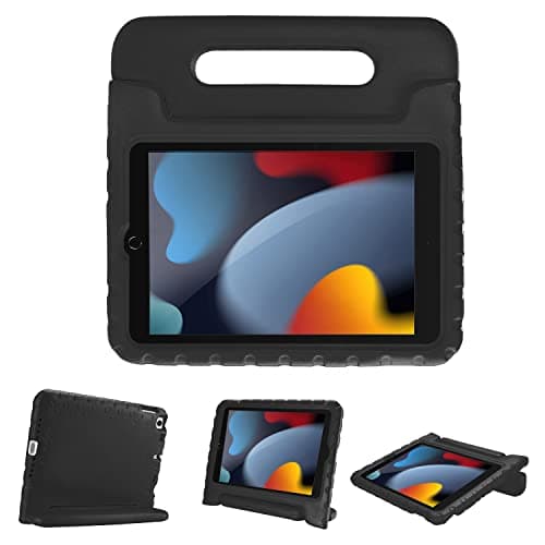 Image of ProCase Kids Case for iPad 10.2 Inch 2021 2020 2019 (7th 8th 9th Generation) / iPad Pro 10.5/ iPad Air 3, Super Shockproof Cover Lightweight Protective Case -Black