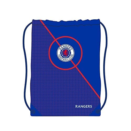 Image of Rangers FC Drawstring Bag (One Size) (Royal Blue/Red)