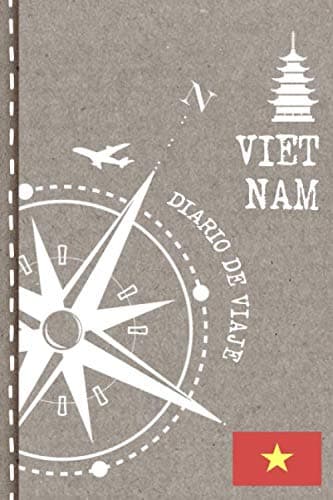 Image of Vietnam Diario de Viaje: Libro de Registro de Viajes - Cuaderno de Recuerdos de Actividades en Vacaciones para Escribir, Dibujar - Cuadrícula de Puntos, Bucket List, Dotted Notebook Journal A5