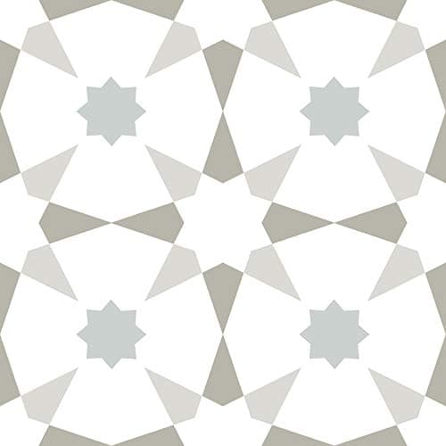 Image of WallPops FP2952 Stellar Peel & Stick Floor Tiles, Multi-Colour,12 x 12 inches