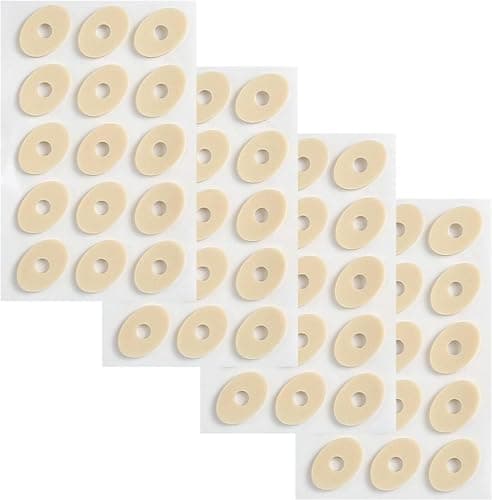 Image of 60 Pcs Corn Cushions for Feet – Self-Adhesive Callus & Corn Plasters – Soft Latex Foam Pads for Heel & Foot Pain Relief – Waterproof Oval Toe & Foot Protectors