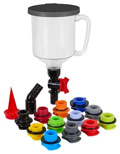 Image of Sealey Master Engine Oil Funnel Filling Kit 15pc - VS7107