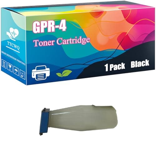Image of GPR-4 Toner Cartridge Compatible for Canon iR5000 iR6000 Printers, with Chip, High Yield 33000 Pages, Clear Printing (Black)