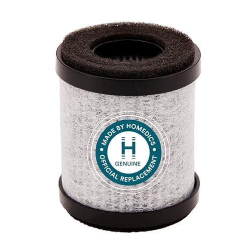 Image of Homedics TotalClean 3-in-1 HEPA-Type Air Purifier Filter Replacement, Works with Homedics AP-P60-BK and AP-P60-WT Portable Air Purifiers, Captures Microscopic Airborne Particles, 3-Pack