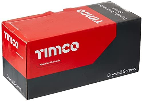 Image of TIMCO PH2 Philips Drywall Screws - 3.5 x 38 - Grey - Box of 1000