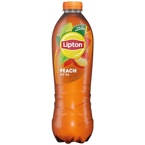 Image of Lipton​ Peach Bottled Ice Tea 1.25 L, low calorie​ soft drink​, 100% black tea extract​