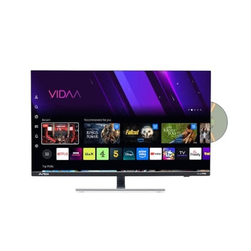 Image of Avtex AV24DS SmartPro 24" Freely TV/DVD – Portable Full HD LED Smart TV with Freeview HD, Satellite Tuners, Wi-Fi, 12V/24V DC & AC Power – For Caravan, Motorhome, Boat, Home