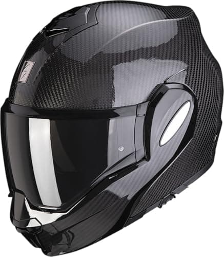 Image of Scorpion Exo-Tech Evo Solid Carbon Helmet, black, M (57/58)