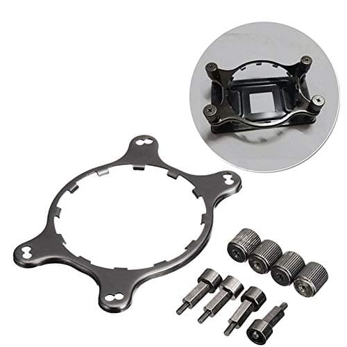 Image of GAOHOU AM4 Water Cooling Cooler Mounting Bracket Kit for CORSAIR Hydro Series H45 H55 H75 H80i v2 H90 H100i v2 H105 H110i GTX H115 H115i