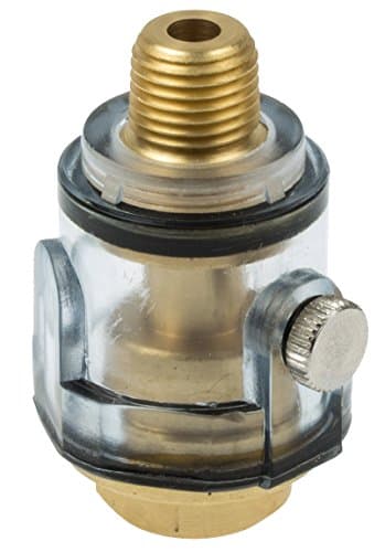 Image of ASTA CG-2 Mini Oiler for Compressed Air Tools. Automatic Oiler. Refillable, 28 ml. Compact Design. 1/4” Air Connection. Extends Tool Life