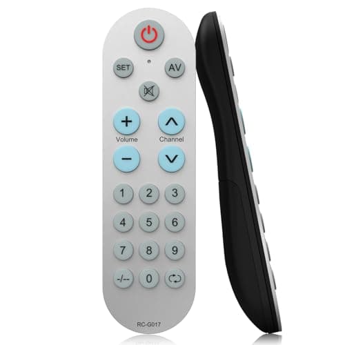 Image of Big Button Universal TV Remote Control, Learning TV Remote for Seniors Elderly Olders(Original Remote Required)