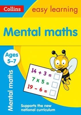 Image of By Collins, Easy Learning ( Author ) [ Collins Easy Learning Age 5-7 -- Mental Maths Ages 5-7: New Edition (Revised) By Sep-2015 Paperback